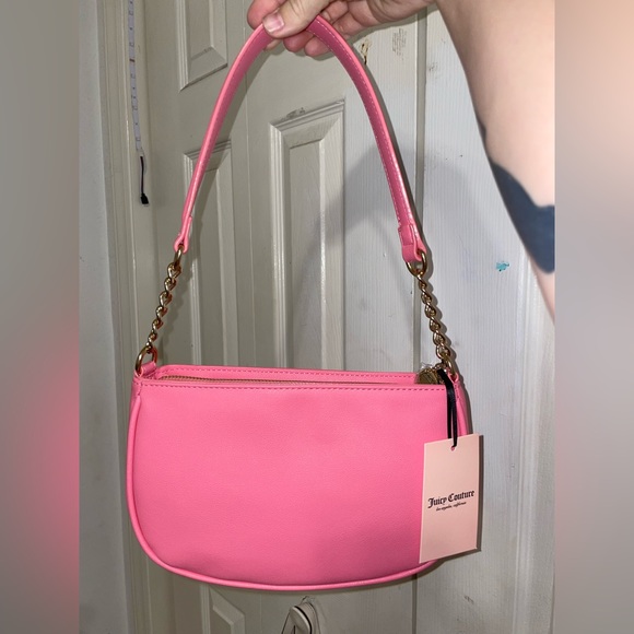 Juicy Couture Pink Bedazzled Shoulder Bag Purse NWT - Picture 6 of 6